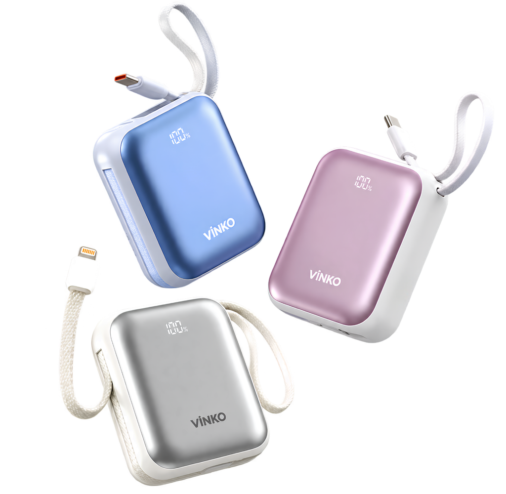 Vinko V9 Pro Power Bank (White)
